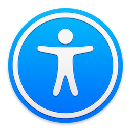 MacOS accessibility icon.